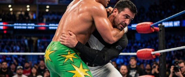 Professional wrestling match in Mexico