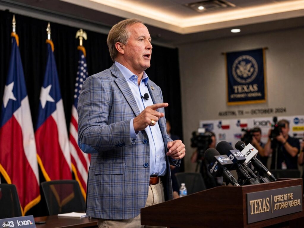Texas Senate race polling between Ken Paxton and James Talarico