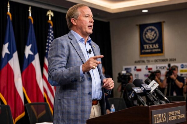 Texas Senate race polling between Ken Paxton and James Talarico