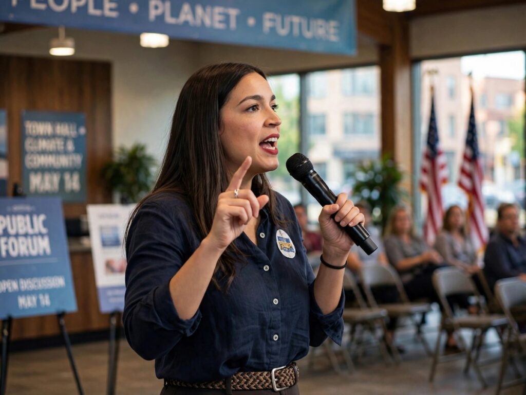 Alexandria Ocasio-Cortez announces a $1 million transfer to support Abdul El-Sayed in Michigan