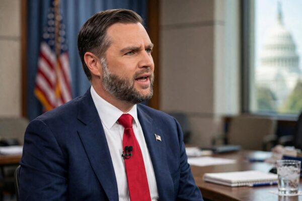 Vice President JD Vance speaking about whether he will run for president in 2028