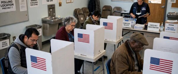 Florida early voting totals showing Republicans ahead in person