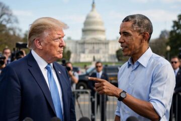 President Donald Trump responds to Barack Obama’s criticism of White House renovations