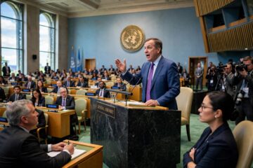 Mike Waltz during a heated United Nations exchange with a Cuban official