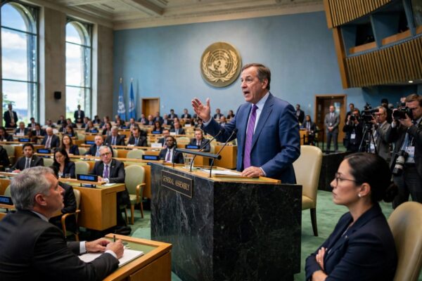 Mike Waltz during a heated United Nations exchange with a Cuban official