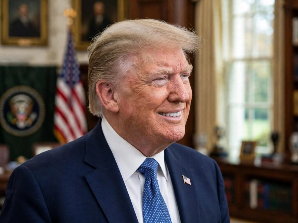 Michaels custom framing dispute involving a Trump portrait and political artwork
