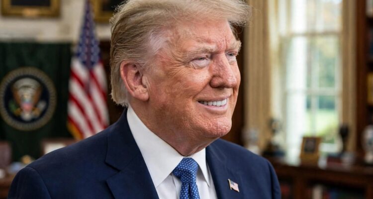 Michaels custom framing dispute involving a Trump portrait and political artwork